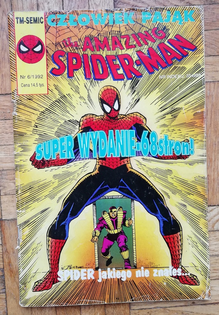 THE AMAZING SPIDER-MAN 6/92 6/1992 Magneto