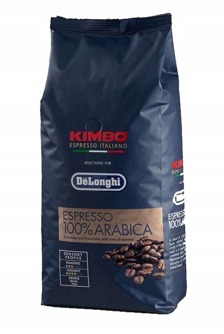 Kawa ziarnista DELONGHI Kimbo Arabica 100% 1kg