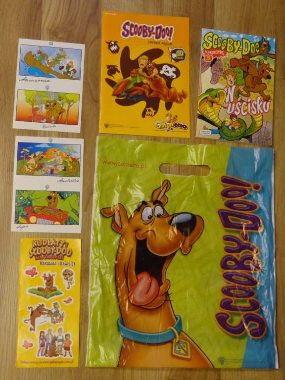 Zestaw Scooby-Doo superkomiks naklejki ...