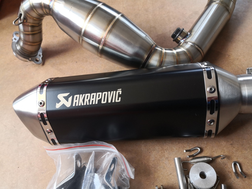 bmw g310r akrapovic exhaust price