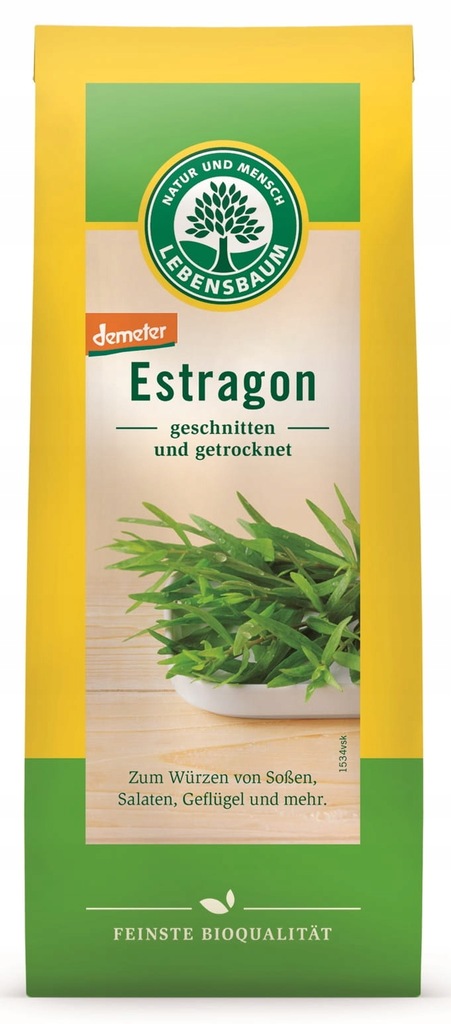 Estragon suszony BIO 15g Lebensbaum