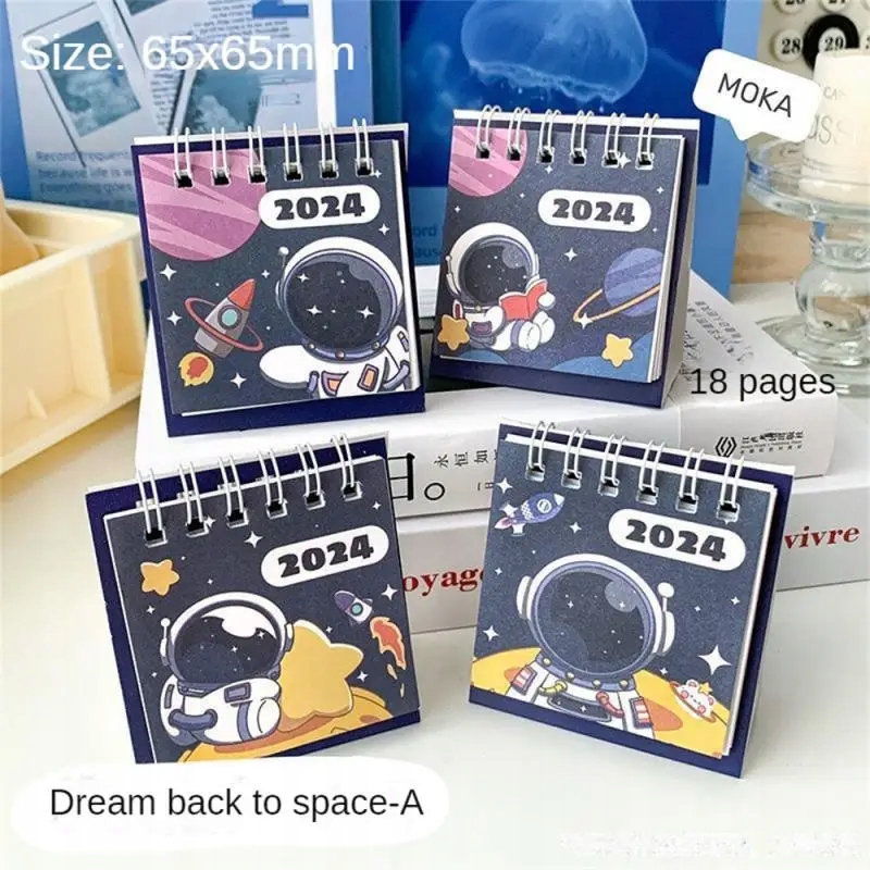 Cartoon Illustration Mini Calendar Interesting