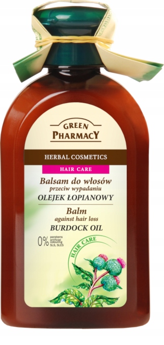 Green Pharmacy 300ml balsam z olejkiem łopianowym