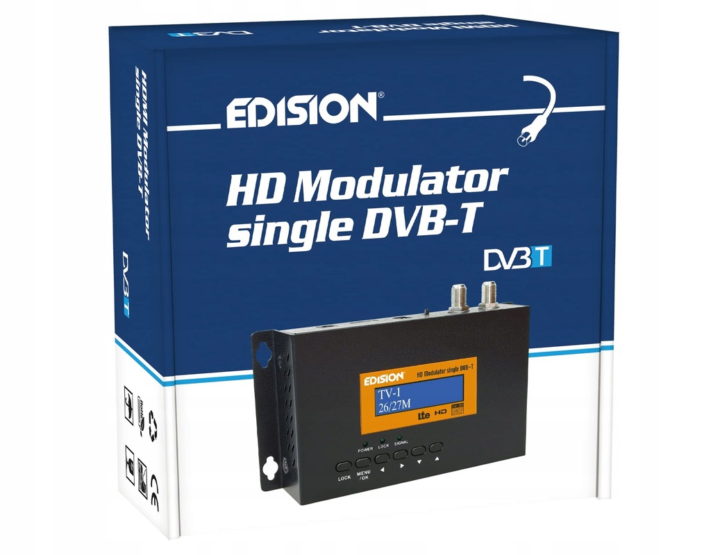 Modulator Edision 07-06-0003 HDMI DVB-T