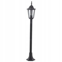 Stojąca latarnia ogrodowa LANTERN 97cm czarna fra