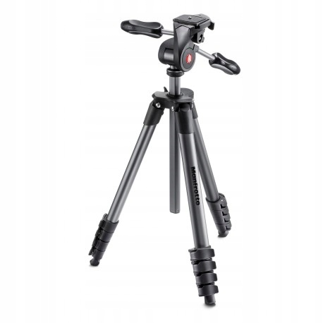 Купить Штатив Manfrotto COMPACT ADVANCED с базой 3 Вт черный: отзывы, фото, характеристики в интерне-магазине Aredi.ru