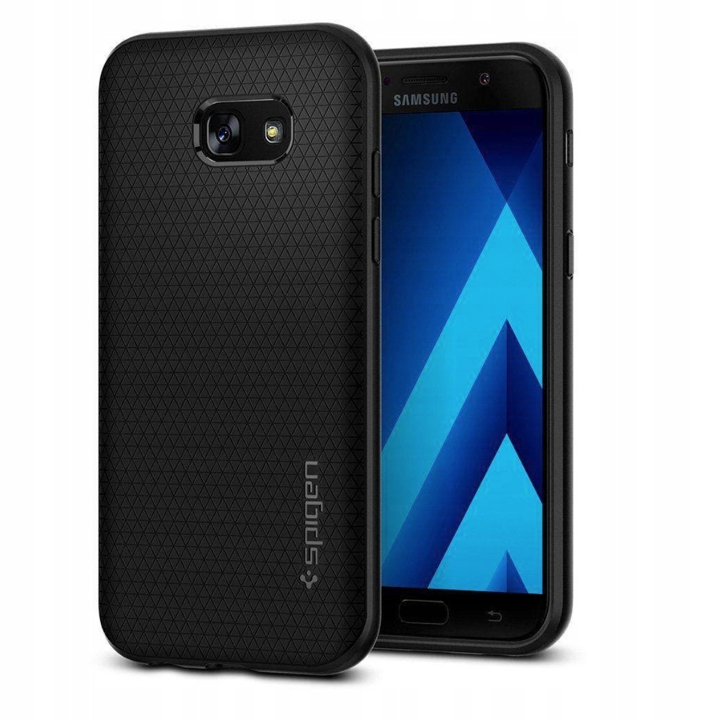 Etui GALAXY A5 2017 Spigen SM-A520 czarne Plecki