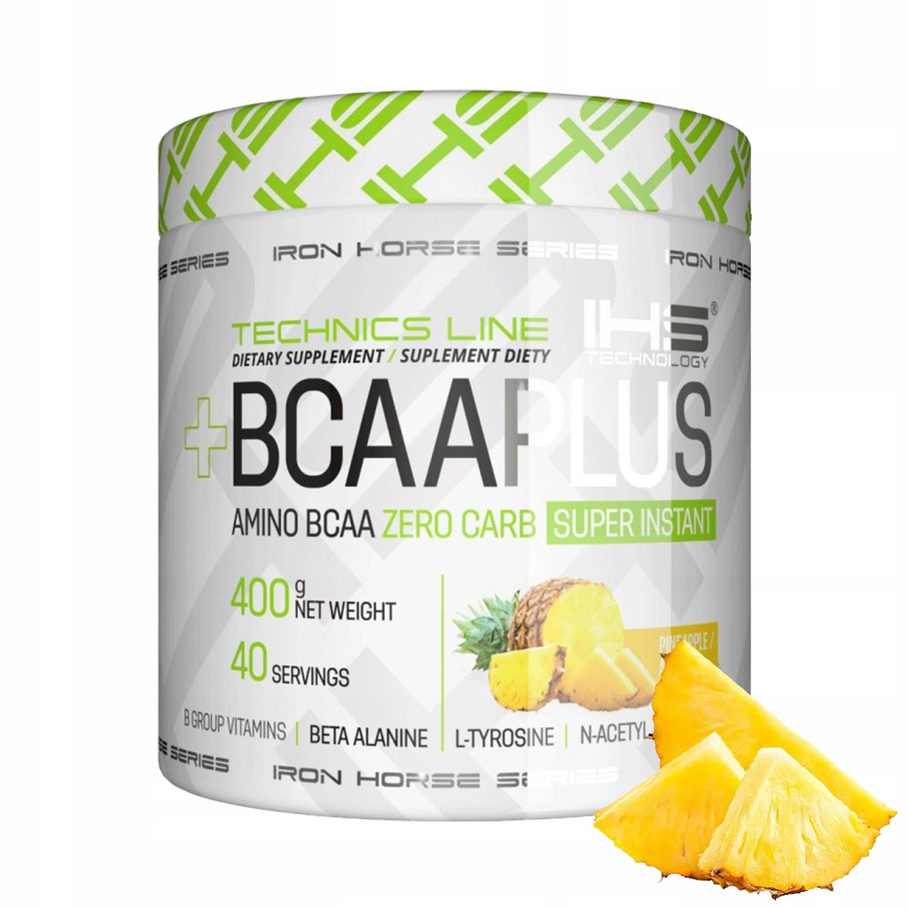 IRON HORSE IHS BCAA PLUS 400g AMINOKWASY EGZOGENNE 11310855056 oficjalne archiwum Allegro