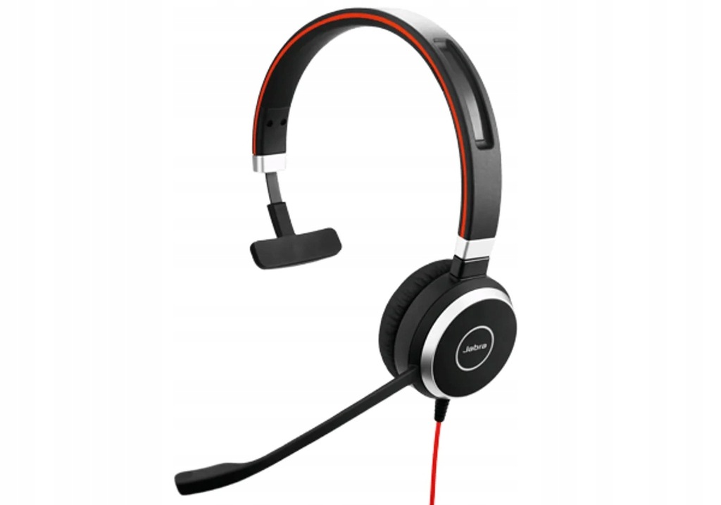 Jabra Evolve 40 UC Mono Zestaw słuchawkowy Przewodowa Opaska na głowę Biuro