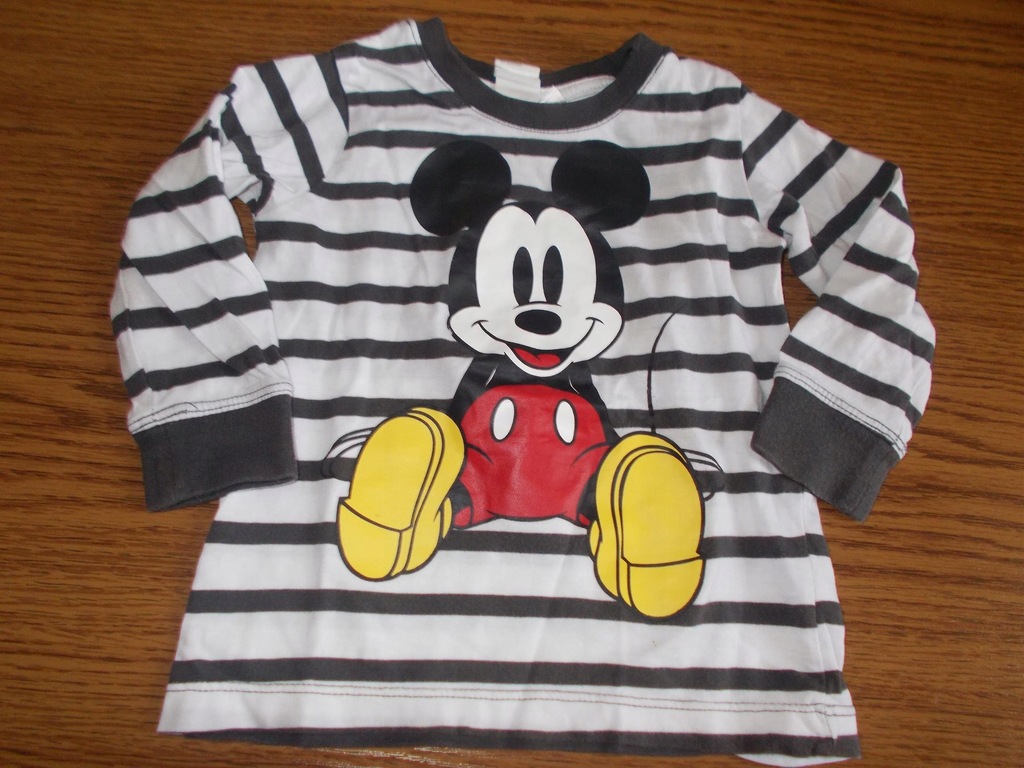 H&M bluzeczka z Myszka Mickey 80cm