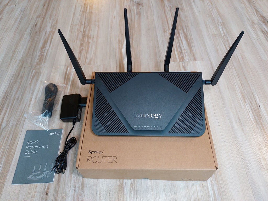 Router Synology RT2600ac 802.11ac (Wi-Fi 5), 802.11n (Wi-Fi 4), 802.11a/b/g