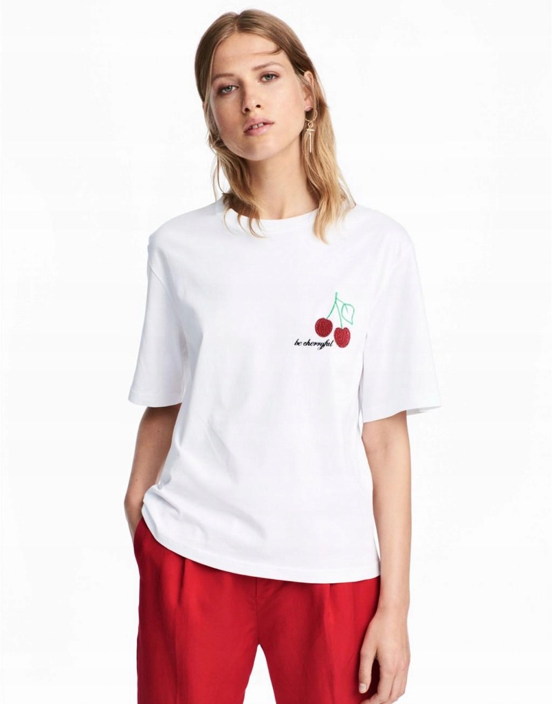 20O036 H&M__MJ9 T-SHIRT HAFT BASIC__M