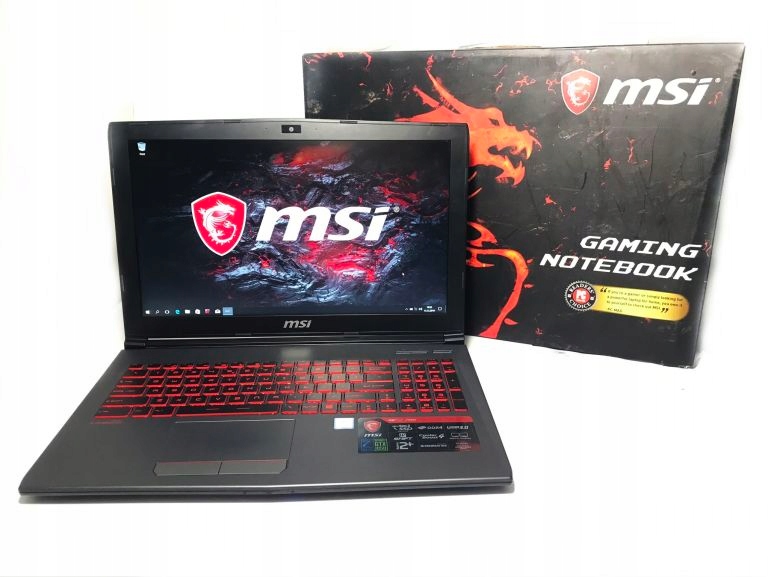 MSI GV62 7RD I7-7700HQ 8GB 1TB GTX1050