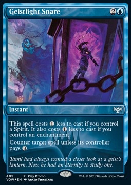 MTG: Geistlight Snare - Promo Foil $$$$