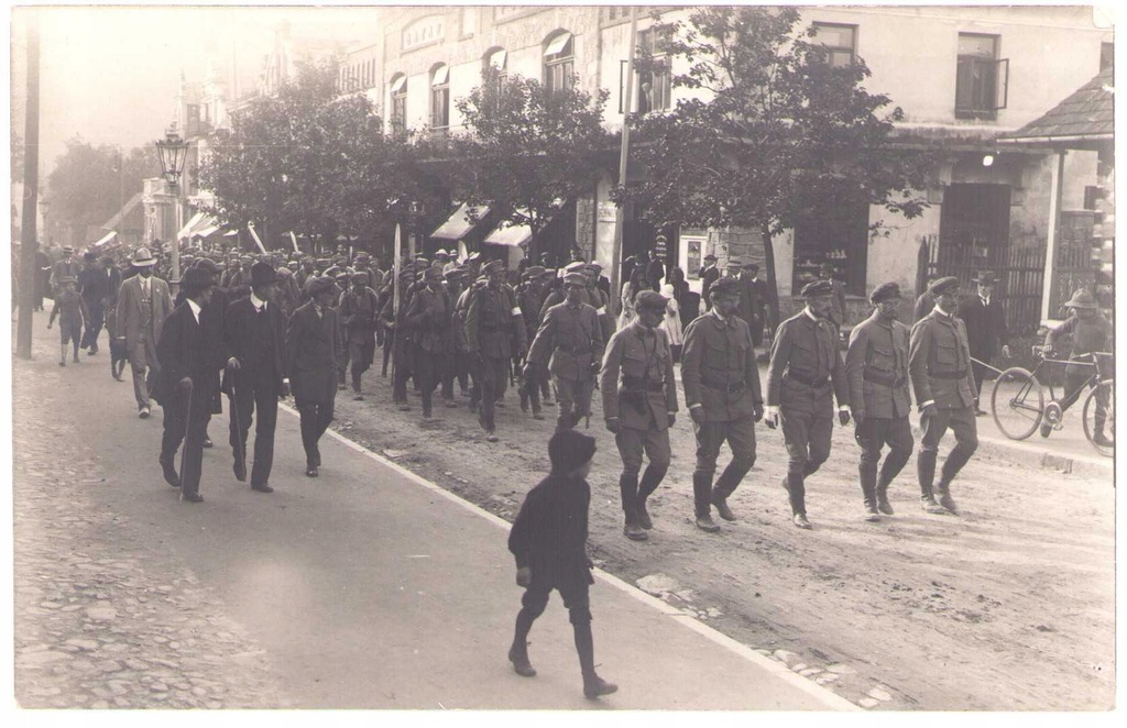 LEGIONY POLSKIE-Piłsudski Związek Strzelecki w Zakopanem-1913 FOTOPOCZTÓWKA