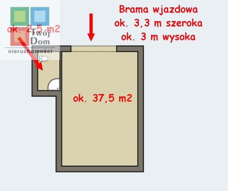 magazyn Koszalin, 40,00 m²