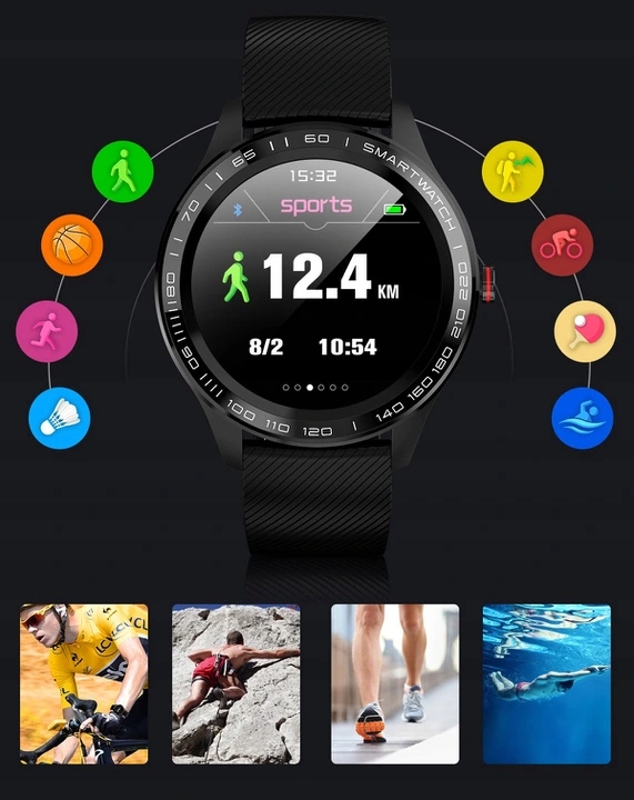 Купить SMARTWATCH часы ЭКГ Пульсовое давление o2 PPG IP68: отзывы, фото, характеристики в интерне-магазине Aredi.ru