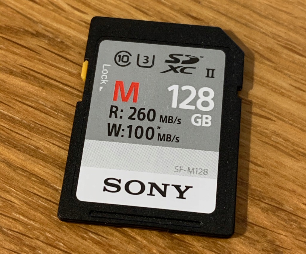 Karta SD Sony SF-M Series 128 GB SF-M128 SF-G1M