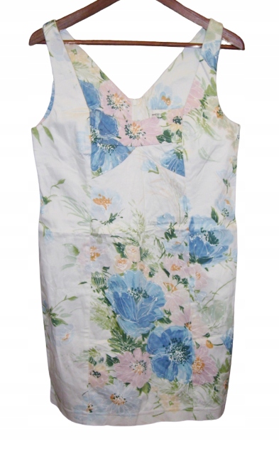 ASHLEY BROOKE sukienka letnia kwiaty 38 bdb