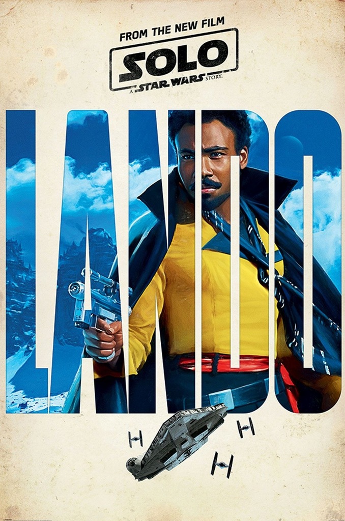 Plakat Solo A Star Wars Story z Lando 61x91,5 cm