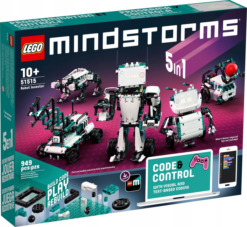 LEGO MINDSTORM Wynalazca robotów 51515