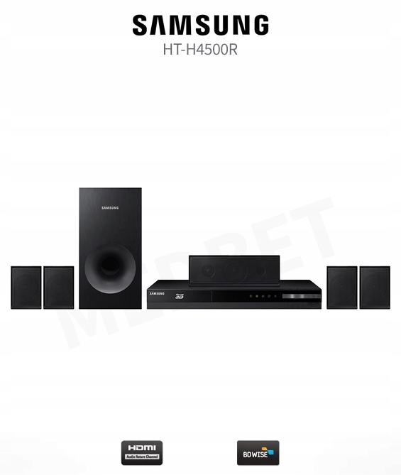 Купить ДОМАШНИЙ КИНОТЕАТР SAMSUNG HT-H4500R 500 Вт BLU-RAY DVD FM: отзывы, фото, характеристики в интерне-магазине Aredi.ru