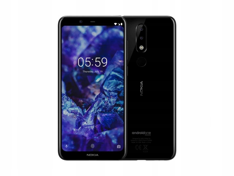 Nokia 5.1 Plus TA-1109 Black - Czarny