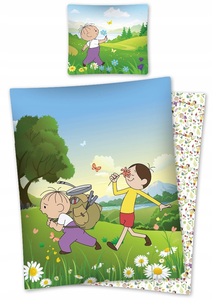 Pościel 160x200 Bolek i Lolek Polska Bajka Detexpol