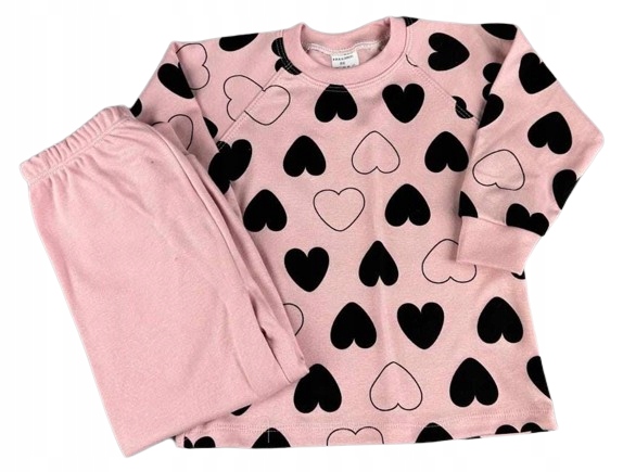 Piżama dziewczęca bawełniana dł. rękaw MROFI 122