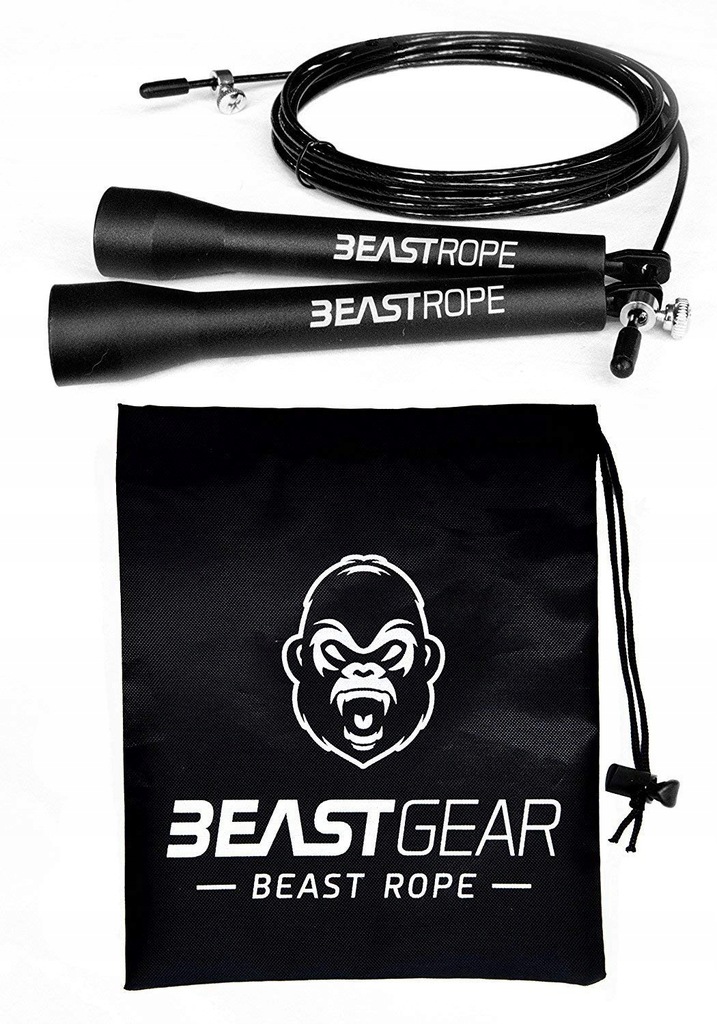 Skakanka BEAST GEAR ROPE regulowana 2,8 m #