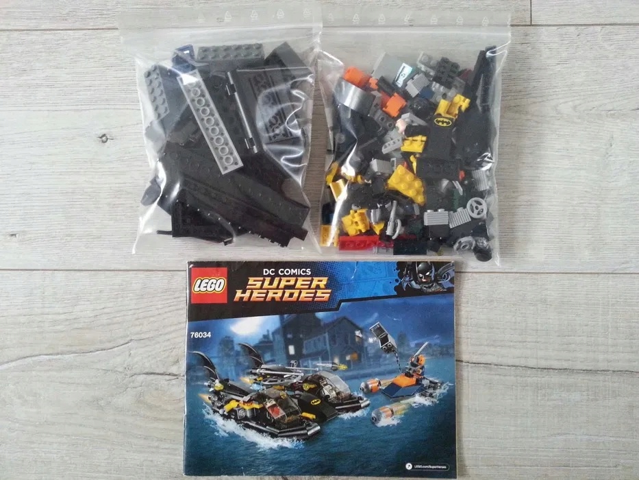 LEGO Super Heroes 76034 Pościg w zatoce DC używany