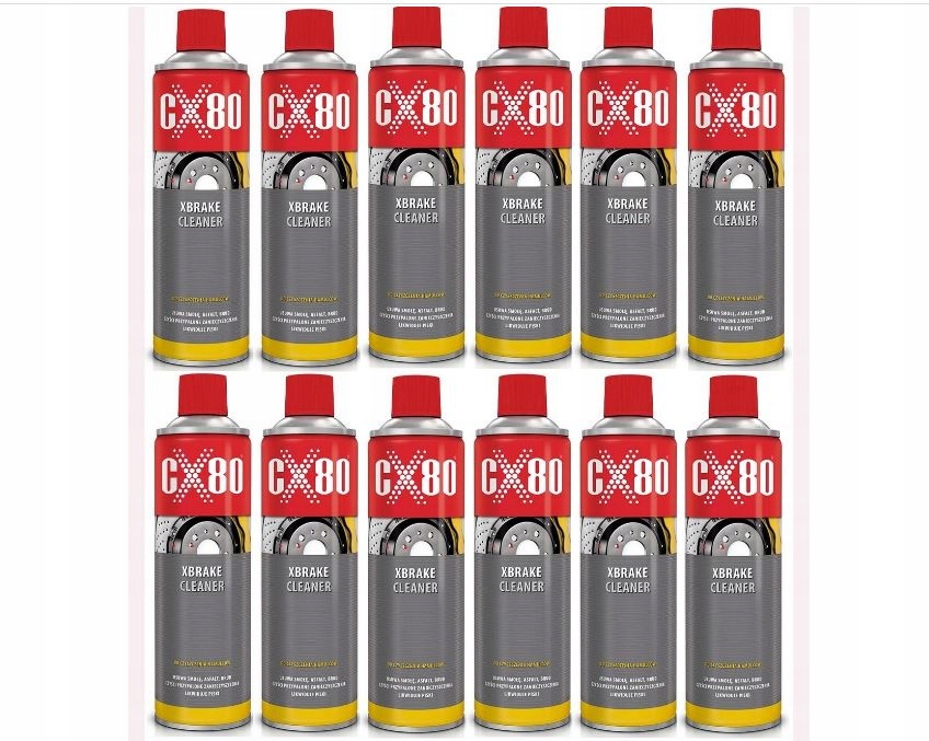 CX-80 BRAKE CLEANER ZMYWACZ DO HAMULCÓW 600ml 12x