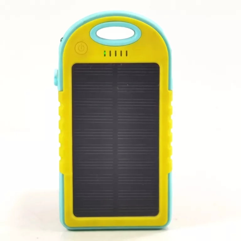 POWERBANK SOLARNY ES500 ŻÓŁTO-NIEBIESKI