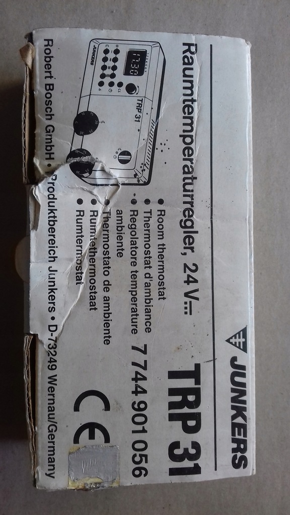 Regulator Junkers TRP 31 termoregulator