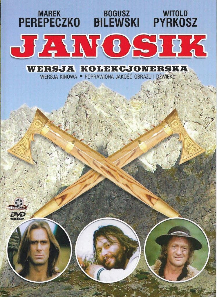 JANOSIK - DVD Przygodowy, używana (-5/5), 98 min.