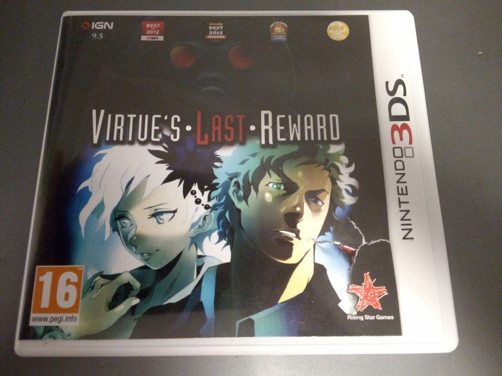 Zero Escape: Virtue's Last Reward - Nintendo 3DS