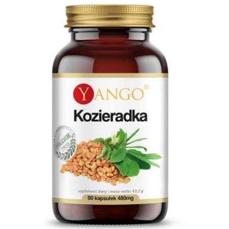 Yango Kozieradka 480 mg w kapsułkach wspomaganie trawienie 90 sztuk