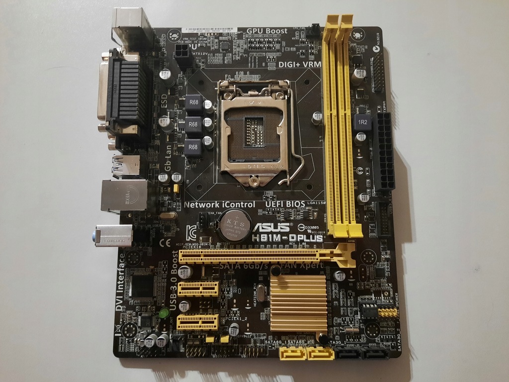 Płyta główna ASUS H81M-D PLUS - mATX - 1150 DDR3 - 11638425940 ...