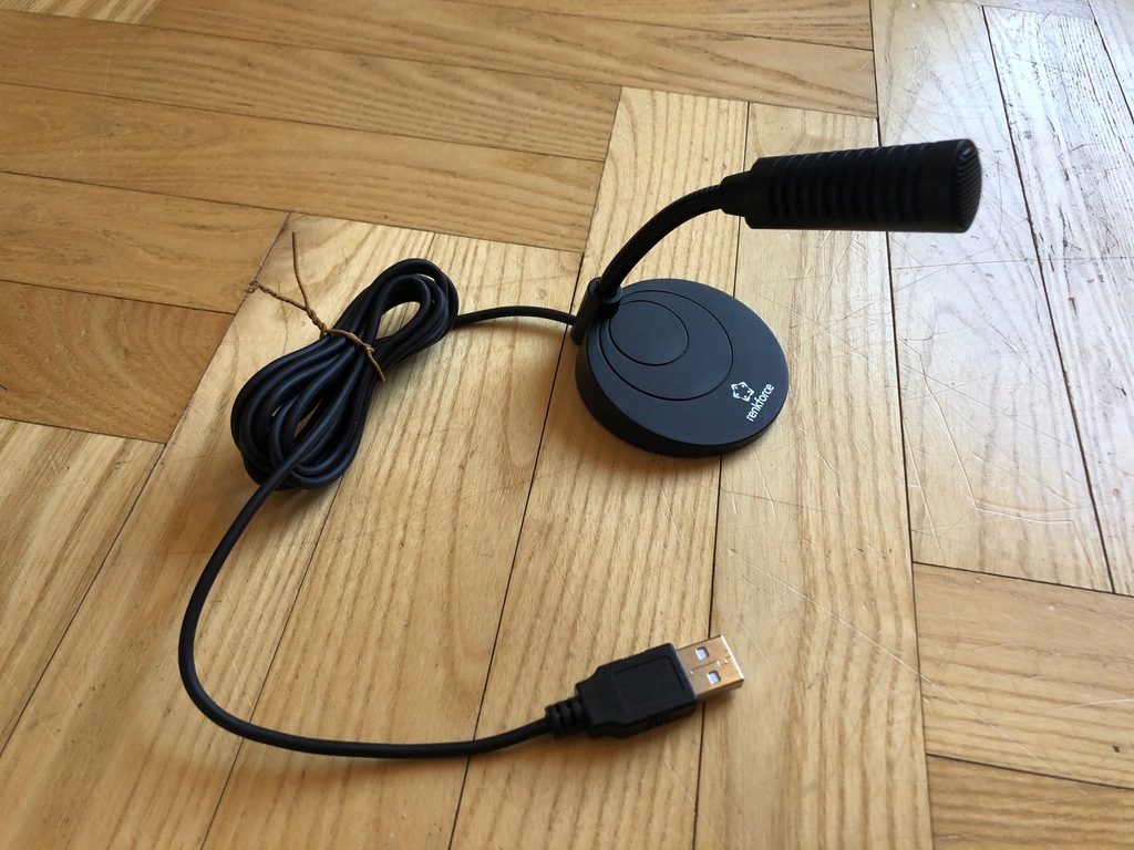 Mikrofon USB Renkforce UM-80