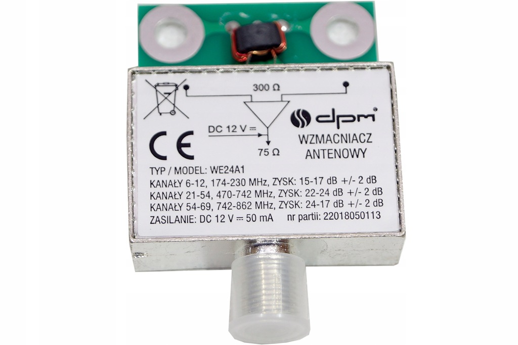 Wzmacniacz antenowy BMWE24 DPM SOLID