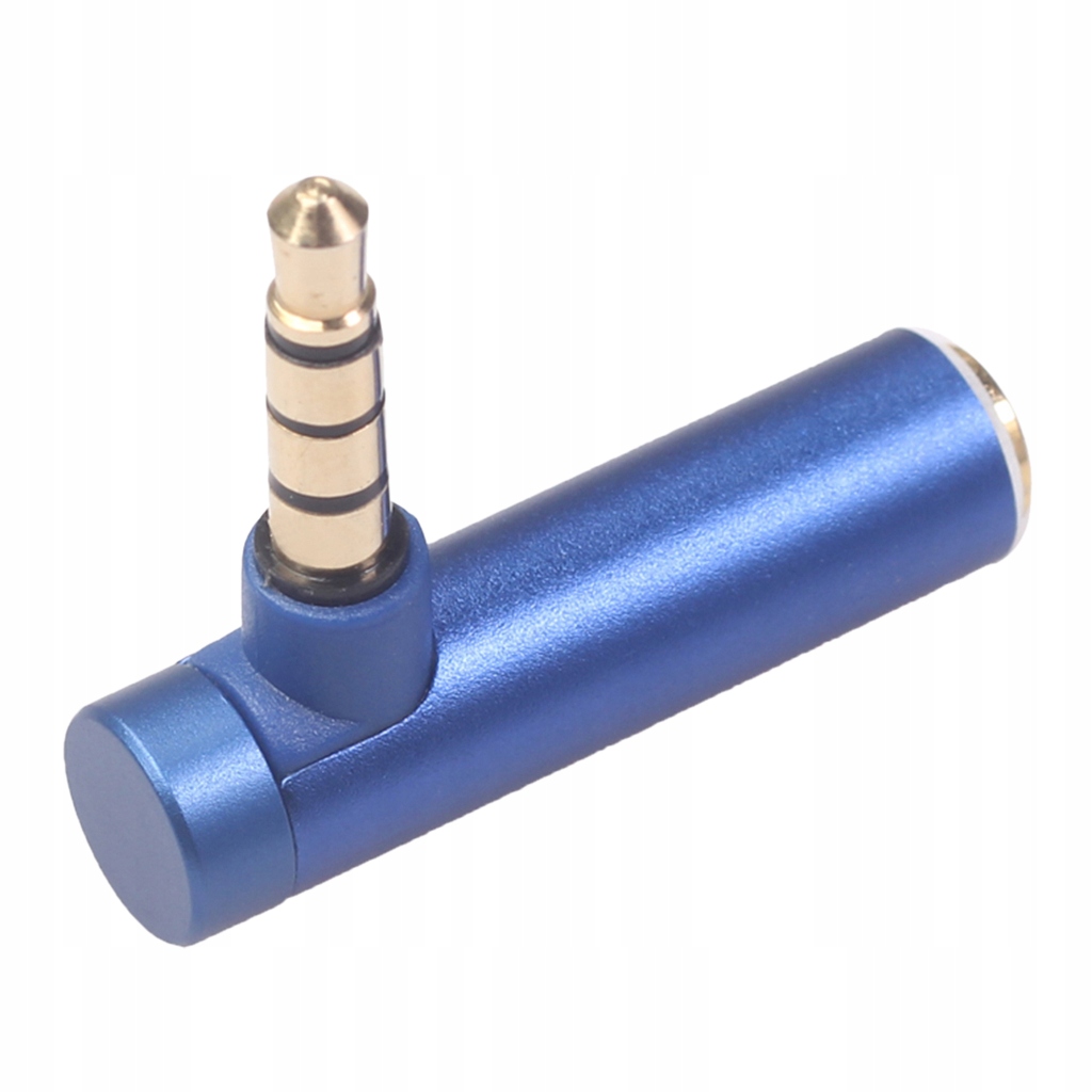 1 szt. Adapter Audio 3.5mm - Niebieski