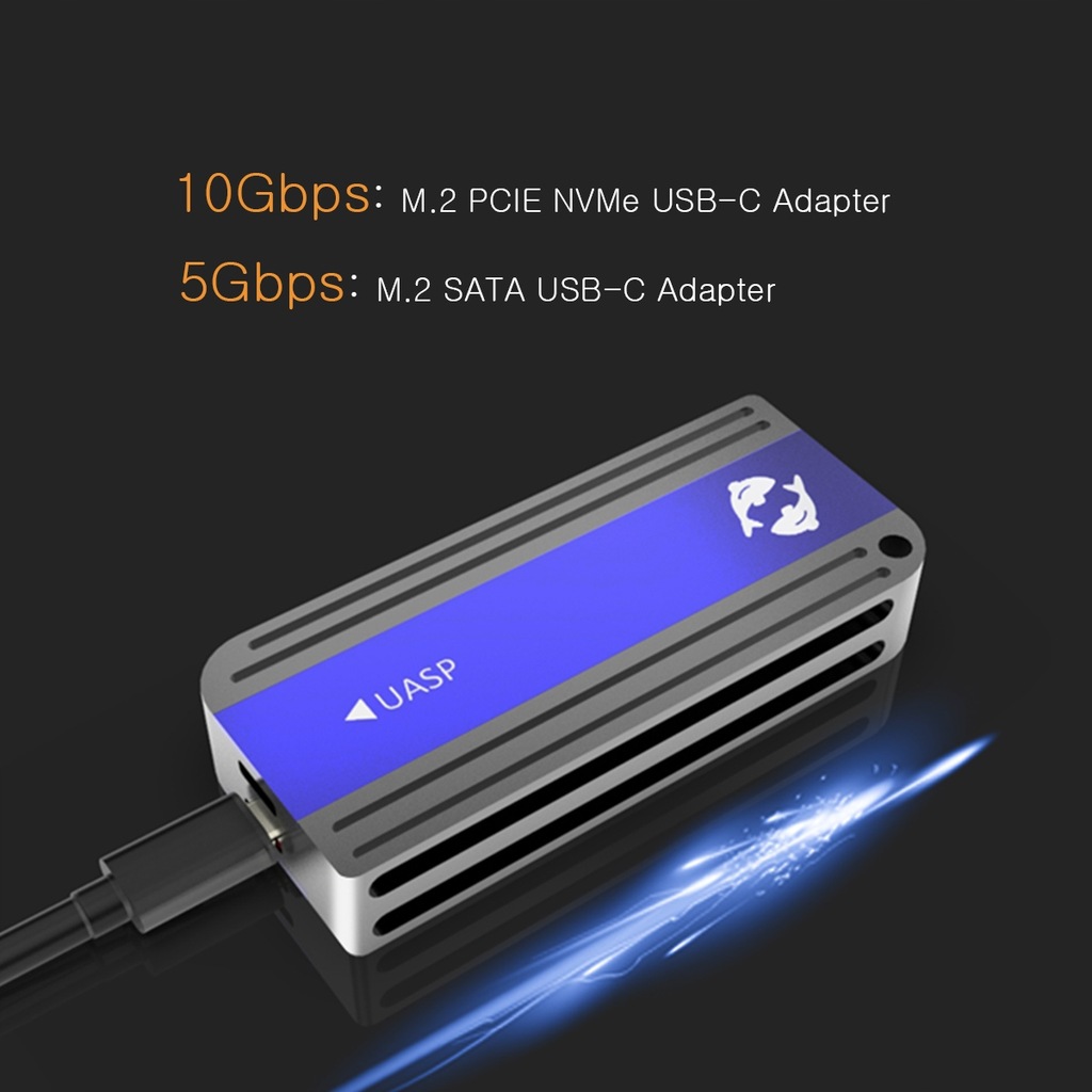 Купить Корпус M.2 NVMe — USB + M.2 SATA — USB-накопитель: отзывы, фото, характеристики в интерне-магазине Aredi.ru