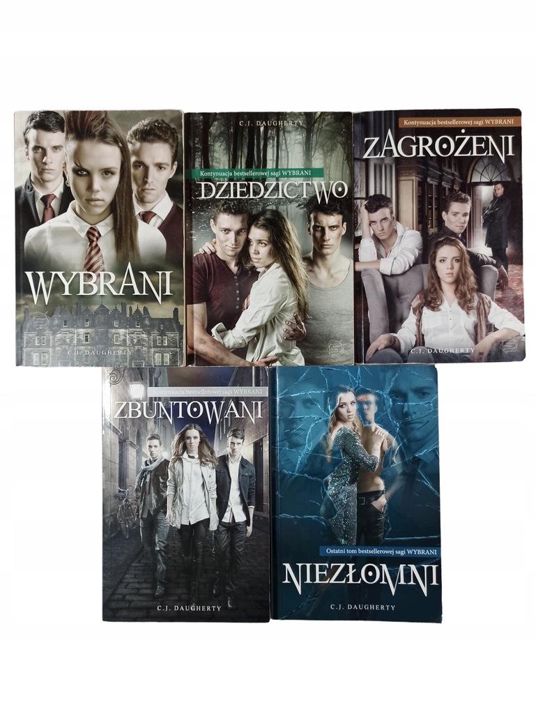 Wybrani 15 / C.J. Daugherty 12792633684 oficjalne archiwum Allegro