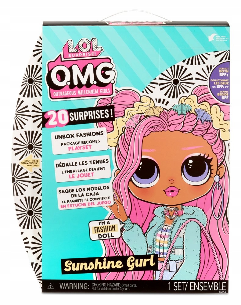 Купить SUNSHINE GURL L.O.L DOLL OMG СЮРПРИЗЫ: отзывы, фото, характеристики в интерне-магазине Aredi.ru