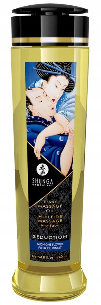 Ekskluzywny olejek do masażu Shunga - kwiat północy