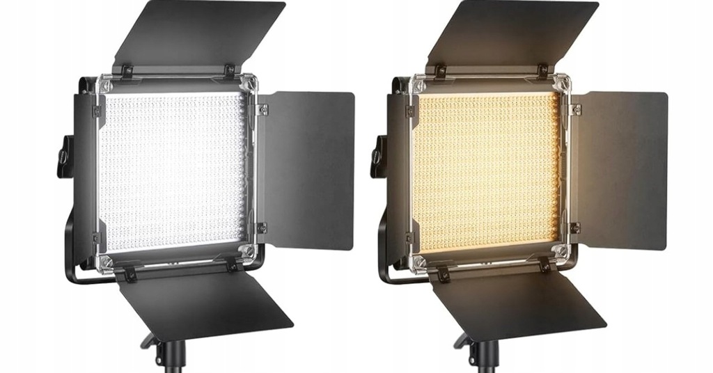 ZESTAW 2 LAMP NEEWER 480 LED DO STATYWU WIDEO 3200-5600K
