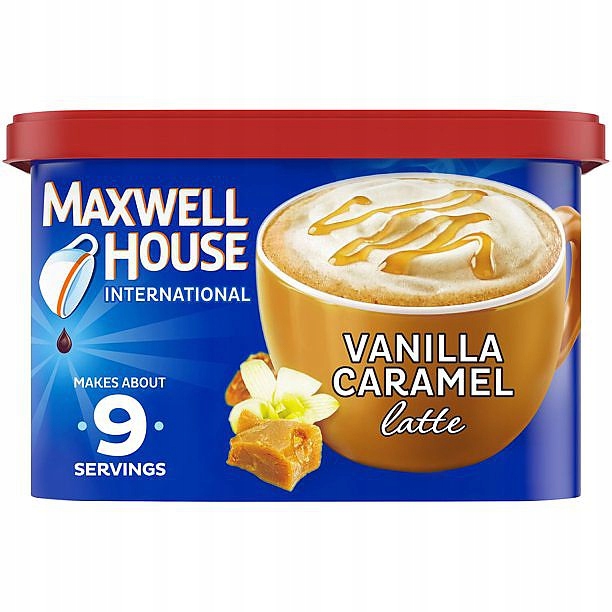 Kawa Maxwell House Vanilla Carame 256g z USA