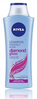 Szampon Nivea Diamond gloss nadający blask 250ml.