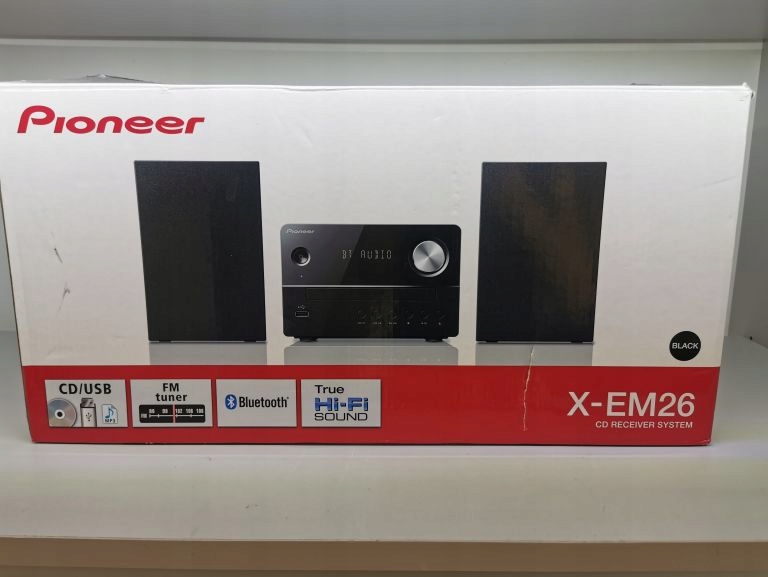 MINIWIEŻA PIONEER X-EM26 CD FM USB BT + PILOT PUD