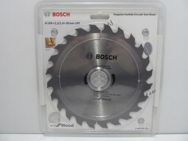 TARCZA DO DREWNA BOSCH 190X2,2/1,4 X 30 MM 24T